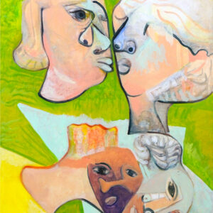 Irmãs jogando (Soeurs qui jouent)